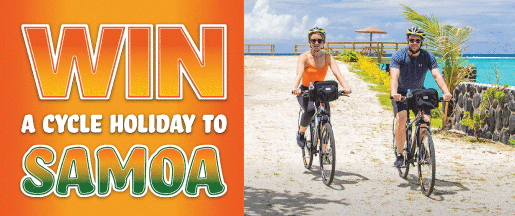 WIN A Cycle Holiday to Samoa Home Page Website Banner V2